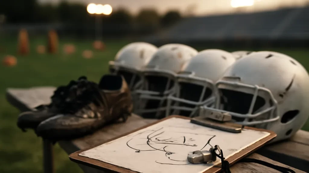 Coaches face a frenetic week before the August roster cutdown deadline Whistle on clipboard, scuffed cleats, helmets lined up beside practice cones.