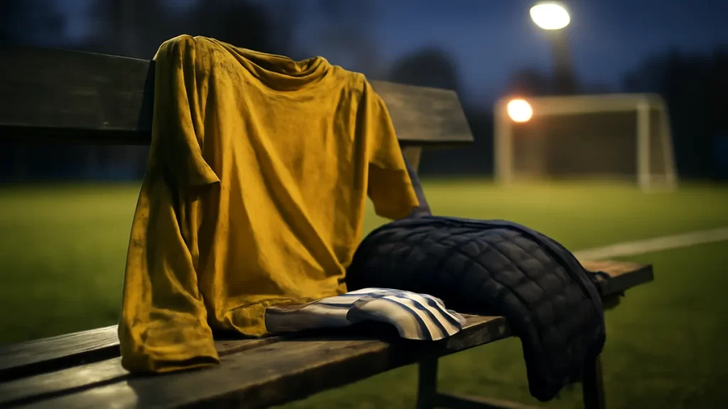 Goalkeeper kit beyond gloves: a practical buying guide Goalkeeper kit on bench: jersey, padded shorts, gloves on turf.